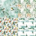 Набор бумаги Snowlade Bough 15х15 см для скрапбукинга