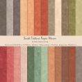 Набор бумаги Suede Texture Paper Warm 30.5х30.5 см для скрапбукинга