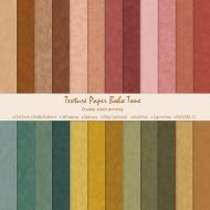 Набор бумаги Texture Paper Boho Tone 30.5х30.5 см