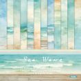 Набор бумаги Sea Wave 15х15 см для скрапбукинга