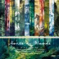 Набор бумаги Horse in Woods 15х15 см для скрапбукинга