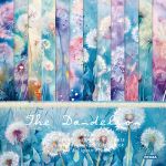 Набор бумаги The Dandelion 15х15 см