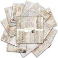 Набор бумаги Soft cream lace texture 30.5х30.5 см для скрапбукинга
