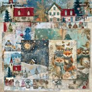 Набор бумаги Зимняя ночь A5