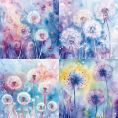 Набор бумаги The Dandelion 15х15 см для скрапбукинга