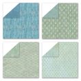 Набор бумаги Teal color tone paper 30.5х30.5 см для скрапбукинга