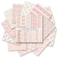 Набор бумаги Pastel Pink 30.5х30.5 см для скрапбукинга
