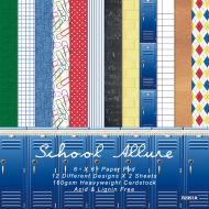 Набор бумаги School Allure 15х15 см