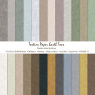 Набор бумаги Texture Paper Earth Tone 30.5х30.5 см