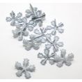 Брадс Снежинки белые для скрапбукинга