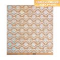 Бумага крафтовая с голографическим фольгированием Узоры 30,5 х 30,5 см для скрапбукинга