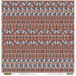 Бумага Василек полотно,коллекция Славянка, 30 х 30 см