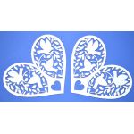 Чипборд Большое Райское сердце