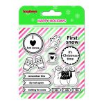 Набор штампов Первый снег