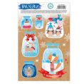 Наклейки моя зима для скрапбукинга