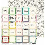 Бумага Ярлычки, коллекция Кухня