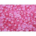 Полужемчуг розовый 10мм для скрапбукинга