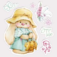 Набор штампов соломенная шляпка 