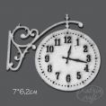 Чип-борд Часы подвесные по левой стороне для скрапбукинга